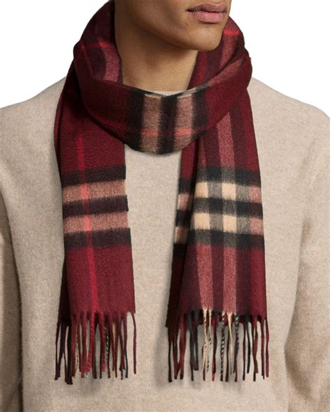 burberry men's cashmere giant icon scarf brown|Men’s Cashmere Scarves .